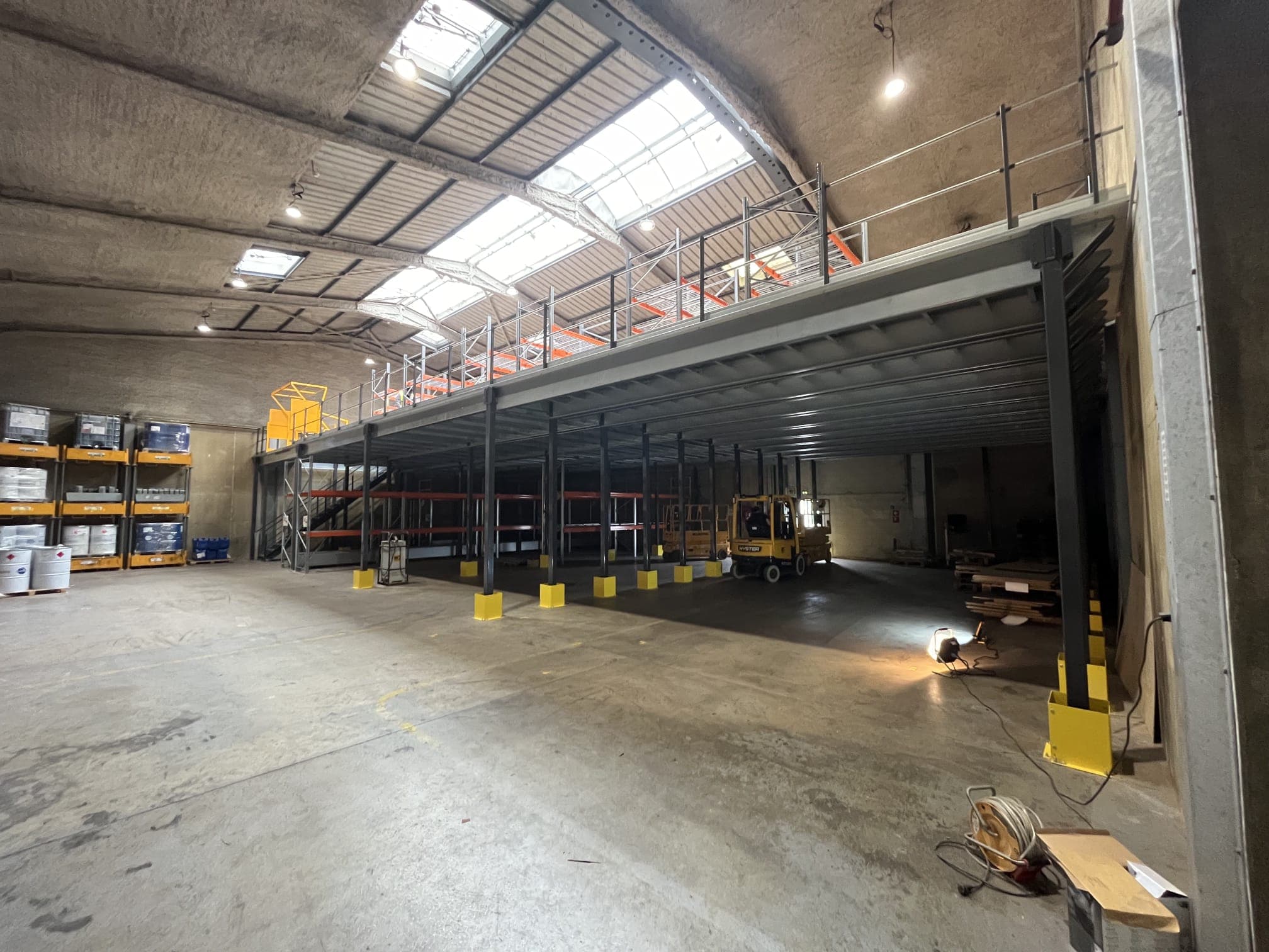Mezzanine industrielle